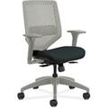 The Hon Solve Seating Titanium Mid-Back Task Chair, Black SVR1AILC10TK